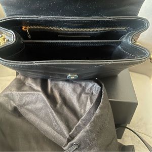 Saint Laurent toy loulou Matesse leather crossbody bag